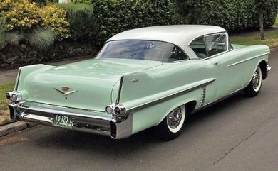 [Caddy tail fins]